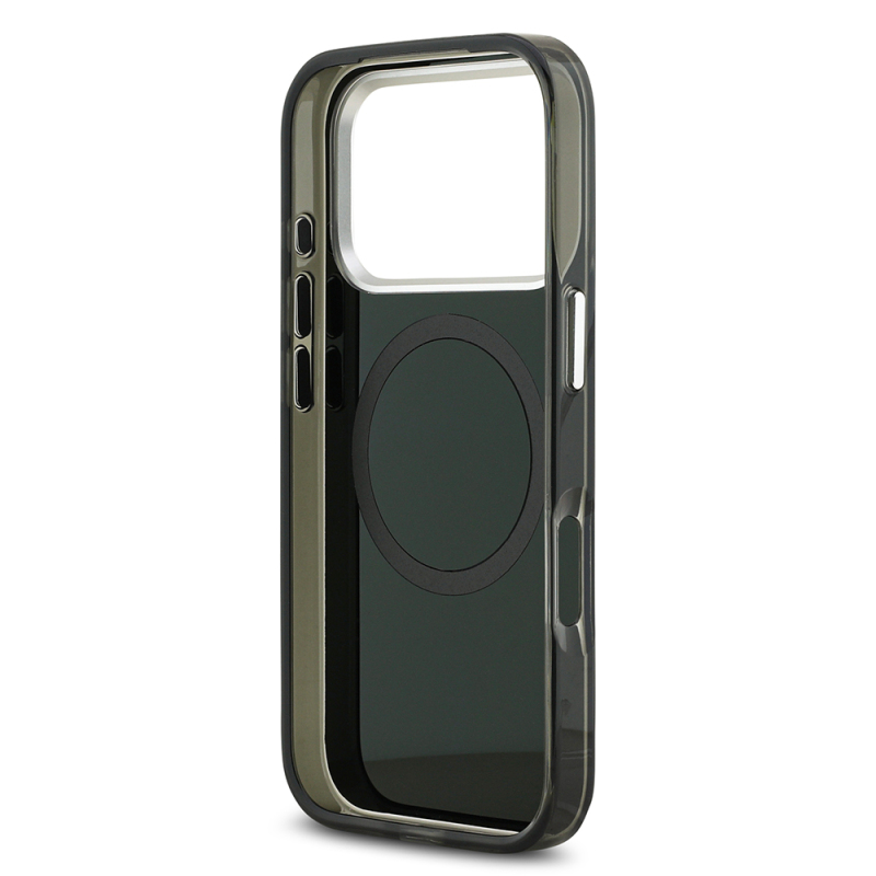 Apple iPhone 17 Pro Max Kılıf Mercedes Benz Orjinal Lisanslı M-safe Şarj Özellikli Çift Katmanlı PC Nostaljik Yıldız Dizayn Kapak - 11