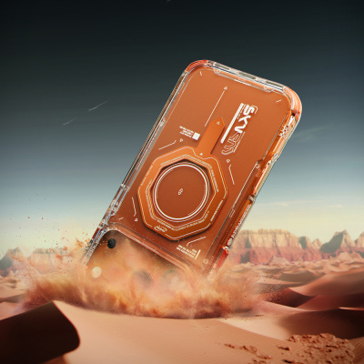 Apple iPhone 17 Pro Max Kılıf SkinArma M-safe Şarj Özellikli Airbag Tasarımlı Magma Kapak - 8