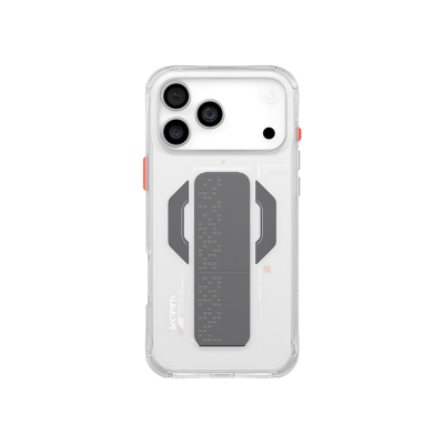 Apple iPhone 17 Pro Max Kılıf Skinarma M-Safe Şarj Özellikli Airbag Tasarımlı Standlı Haxa Kapak - 2
