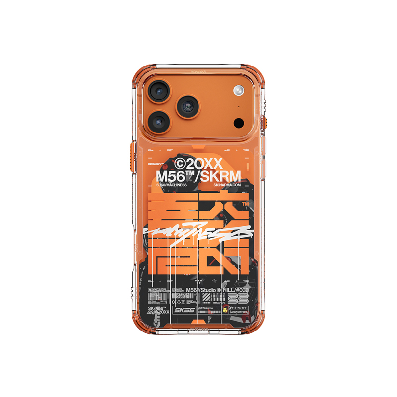 Apple iPhone 17 Pro Max Kılıf Skinarma M-Safe Şarj Özellikli IML Baskılı X M56 Kapak - 2