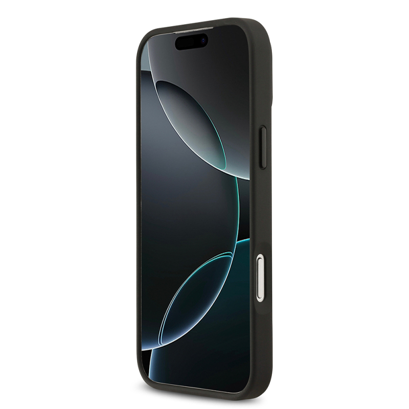 Apple iPhone 17 Pro Max Kılıf TUMI M-safe Şarj Özellikli Deri Noktalı Dizayn Kapak - 6