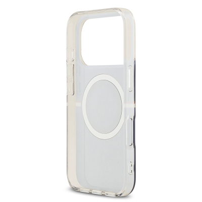 Apple iPhone 17 Pro Max Kılıf U.S. Polo Assn. Orjinal Lisanslı M-safe Şarj Özellikli IML Stripe Logolu Kapak - 9