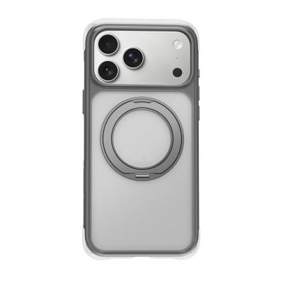Apple iPhone 17 Pro Max Kılıf Wiwu AG-203 AeroGuard Ultra Serisi M-safe Şarj Özellikli Airbag Tasarımlı Standlı Kapak - 14