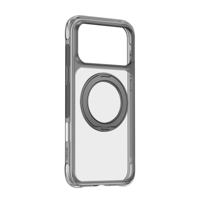 Apple iPhone 17 Pro Max Kılıf Wiwu AG-203 AeroGuard Ultra Serisi M-safe Şarj Özellikli Airbag Tasarımlı Standlı Kapak - 15