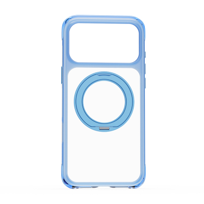 Apple iPhone 17 Pro Max Kılıf Wiwu AG-203 AeroGuard Ultra Serisi M-safe Şarj Özellikli Airbag Tasarımlı Standlı Kapak - 29