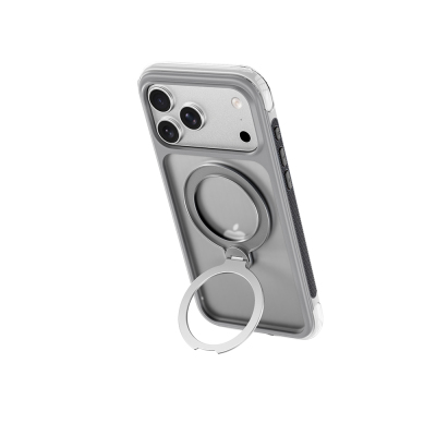 Apple iPhone 17 Pro Max Kılıf Wiwu AS-203 AeroShield Ultra Serisi M-safe Şarj Özellikli Airbag Tasarımlı Standlı Kapak - 20