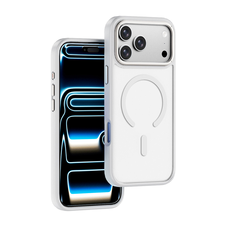 Apple iPhone 17 Pro Max Kılıf Wiwu FGG-012 ArmorPro Serisi M-safe Şarj Özellikli Parmak İzi Bırakmayan Kılıf - 4