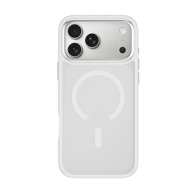 Apple iPhone 17 Pro Max Kılıf Wiwu FGG-012 ArmorPro Serisi M-safe Şarj Özellikli Parmak İzi Bırakmayan Kılıf - 7