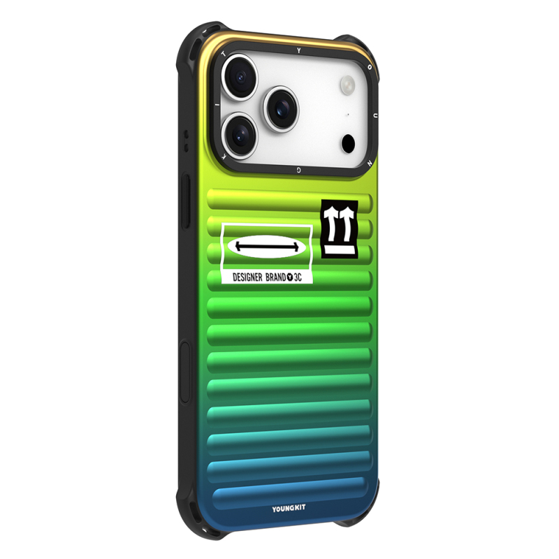 Apple iPhone 17 Pro Max Kılıf YoungKit The Secret Color Serisi Kapak - 4