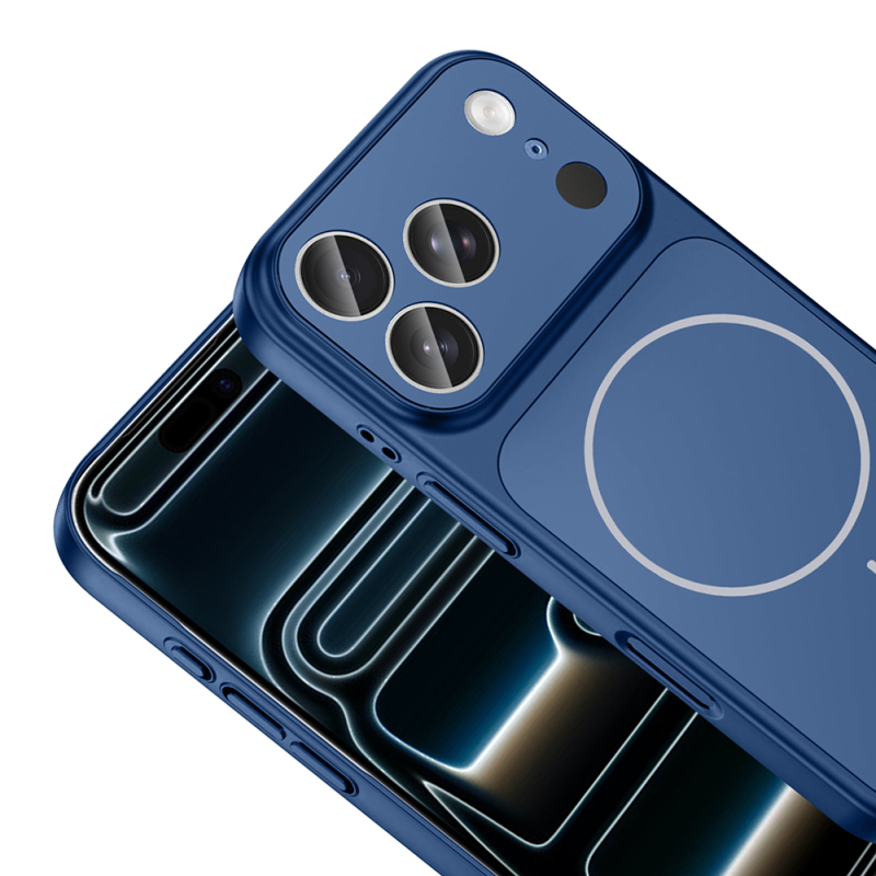 Apple iPhone 17 Pro Max Kılıf Zore M-Safe Şarj Özellikli Kamera Korumalı Formen Kapak - 18