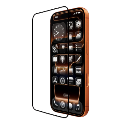 Apple iPhone 17 Pro Max Mohseven Pure Safir Coating HD 3D Glue Temperli Cam Ekran Koruyucu - 6