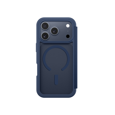 Apple iPhone 17 Pro Max PU Kartlıklı Kapaklı Amazingthing Glamour Foilo Serisi Kılıf - 14