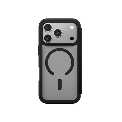 Apple iPhone 17 Pro Max PU Kartlıklı Kapaklı Amazingthing Glamour Foilo Serisi Kılıf - 12