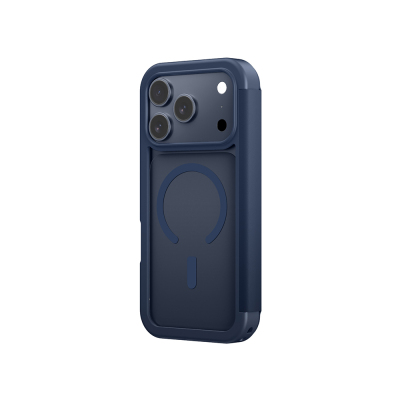Apple iPhone 17 Pro Max PU Kartlıklı Kapaklı Amazingthing Glamour Foilo Serisi Kılıf - 5