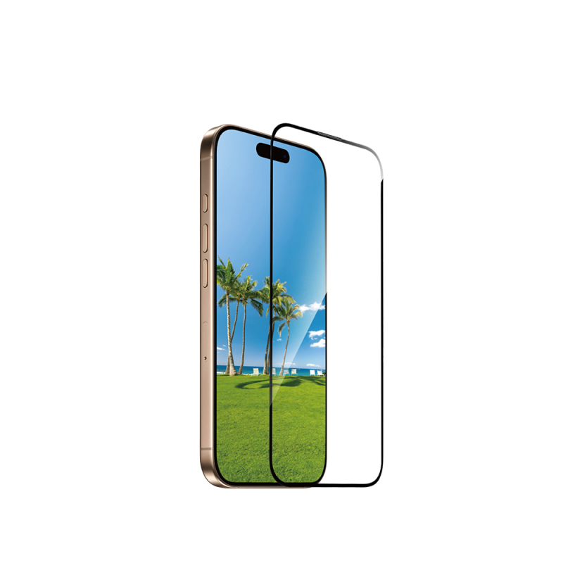 Apple iPhone 17 Pro Max Wiwu GT-009 Polimer Oleofobik Kaplama Şeffaf Pürüzsüz Temperli Cam Ekran Koruyucu - 1