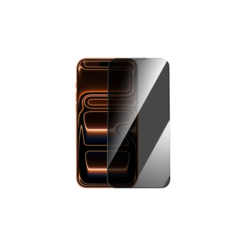 Apple iPhone 17 Pro Max Wiwu GT-015 Özellikli Çok Katmanlı Temperli iPrivacy Cam Ekran Koruyucu 10'lu Paket - 5