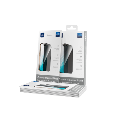 Apple iPhone 17 Pro Max Wiwu GT-015 Özellikli Çok Katmanlı Temperli iPrivacy Cam Ekran Koruyucu 10'lu Paket - 8