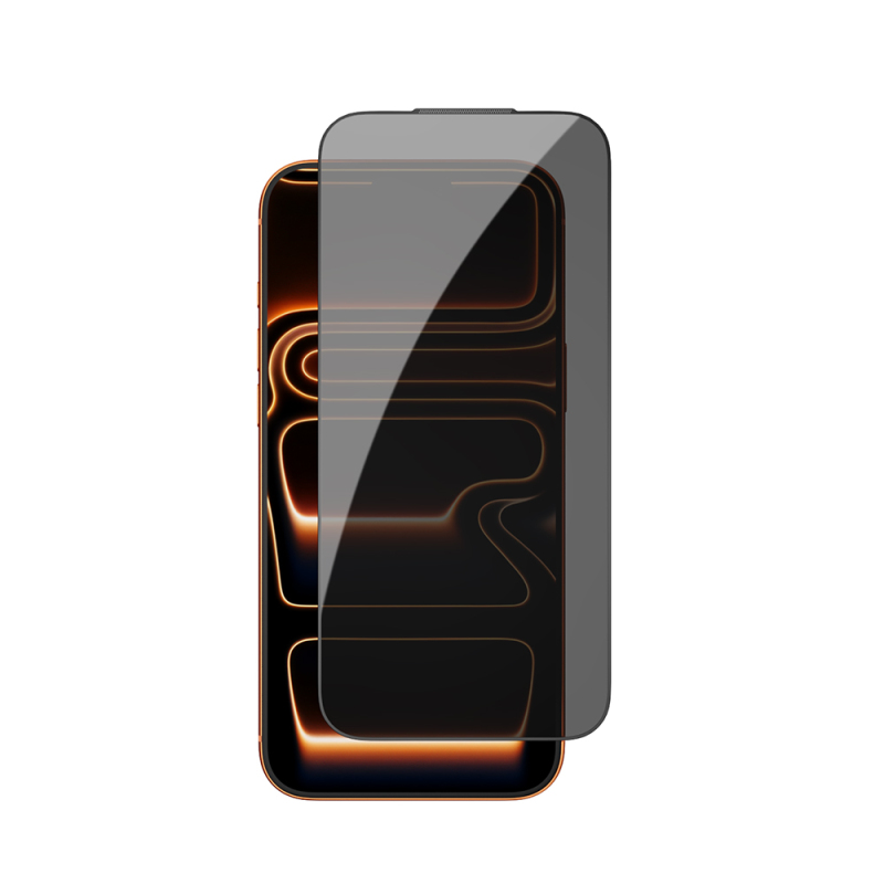 Apple iPhone 17 Pro Max Wiwu GT-034 Glass Ultra Privacy Serisi 3D Hayalet Ekran Koruyucu Cam + Kolay Uygulama Aparatı - 1
