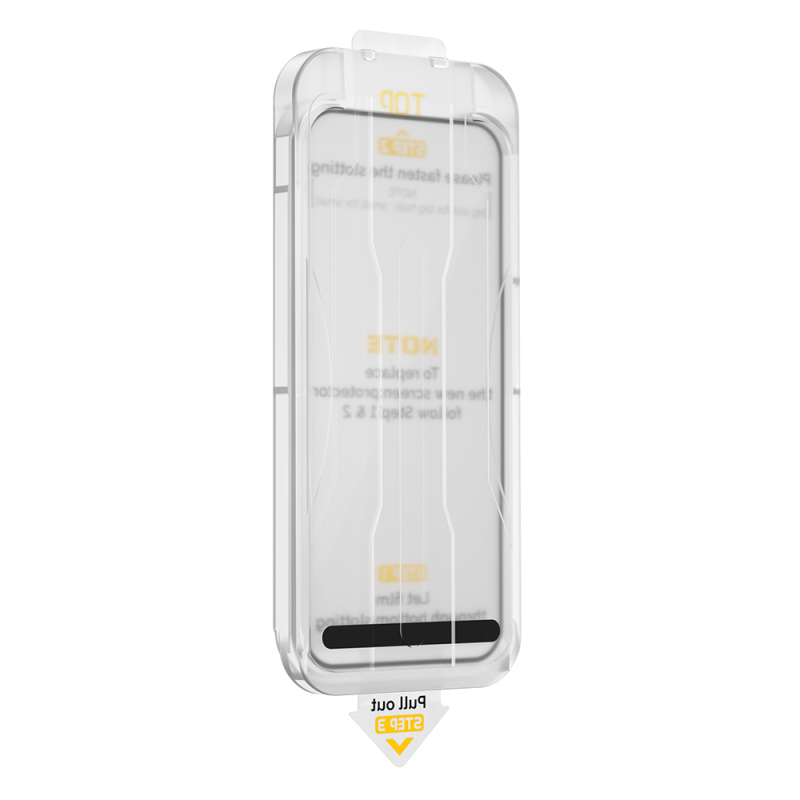 Apple iPhone 17 Pro Max Wiwu SQ-008 Oleofobik Easy Install Darbeye Karşı Dayanıklı Temperli Cam Ekran Koruyucu + Kolay Uygulama Aparatlı - 3