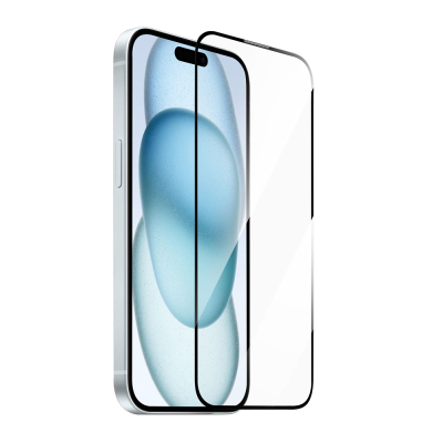 Apple iPhone 17 Pro Max Wiwu SQ-008 Oleophobic Easy Install Impact Resistant Tempered Glass Screen Protector + Easy Application Tool - 5