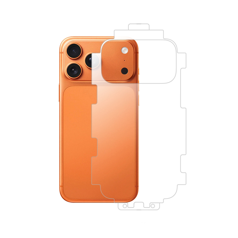 Apple iPhone 17 Pro Max Zore Arka Zum Body Ekran Koruyucu - 1