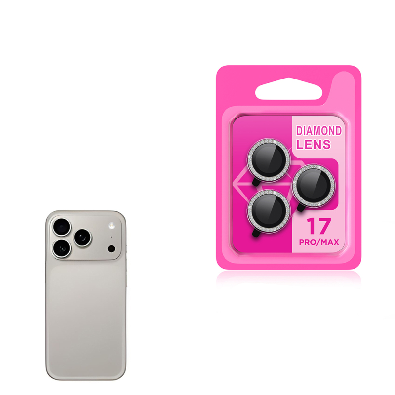 Apple iPhone 17 Pro Max Zore CL-06 Kamera Lens Koruyucu - 5