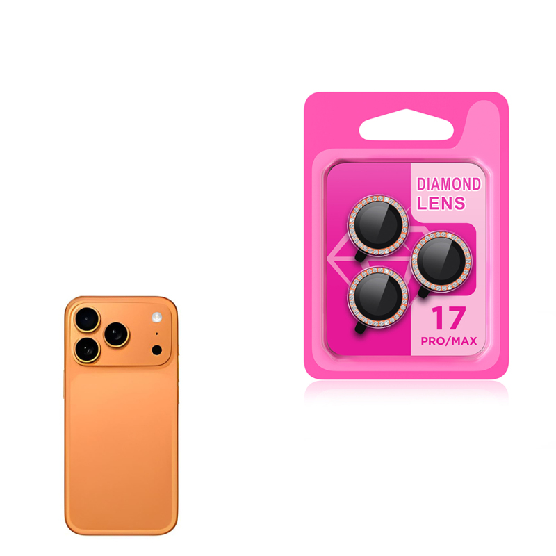 Apple iPhone 17 Pro Max Zore CL-06 Kamera Lens Koruyucu - 2