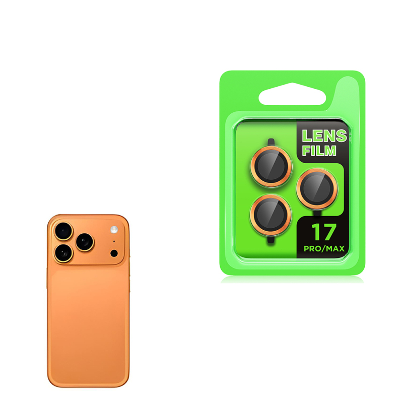Apple iPhone 17 Pro Max Zore CL-07 Kamera Lens Koruyucu - 5