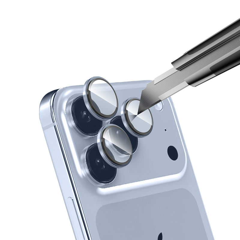 Apple iPhone 17 Pro Max Zore Mikro Kamera Lens Koruyucu - 6