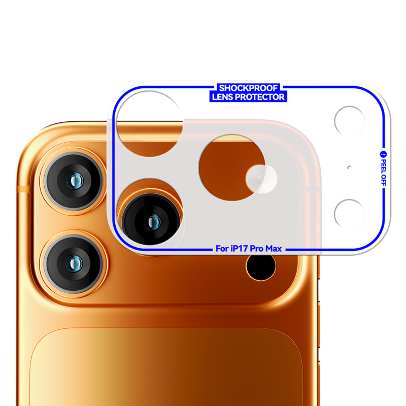 Apple iPhone 17 Pro Mohseven Pet Film Kamera Çerçeve Koruyucu - 4