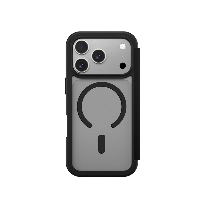 Apple iPhone 17 Pro PU Card Holder Cover Amazingthing Glamour Foilo Series Case - 4