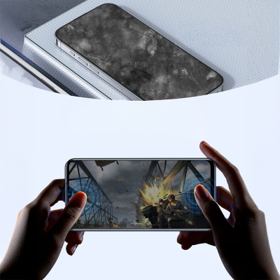 Apple iPhone 17 Pro Raptic Air Glass 2.5D Privacy Ghost Screen Protector 2 Pieces + Easy Application Tool - 15