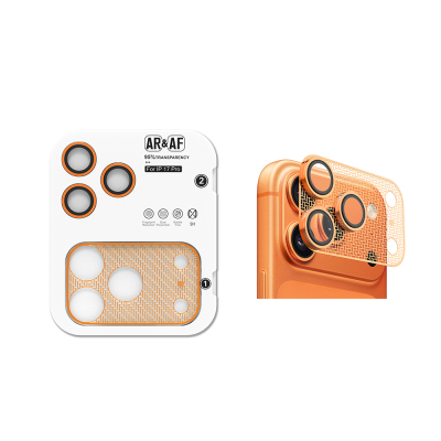 Apple iPhone 17 Pro Zore CL-22 Parmak İzi Bırakmayan Anti-Reflective 2in1 Kamera Lens Koruyucu - 2