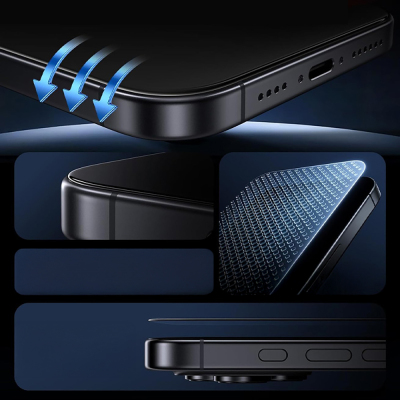 Apple iPhone 17 Pro Zore Etnaa Cam Ekran Koruyucu - 3