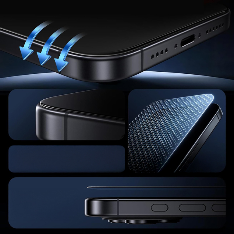 Apple iPhone 17 Pro Zore Etnaa Cam Ekran Koruyucu - 3
