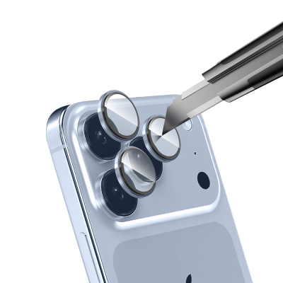 Apple iPhone 17 Pro Zore Mikro Kamera Lens Koruyucu - 6