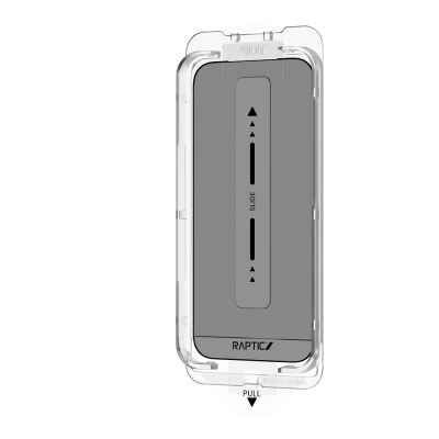 Apple iPhone 17 Raptic Air Glass 2.5D Privacy Hayalet Ekran Koruyucu 2 Adet + Kolay Uygulama Aparatlı - 6
