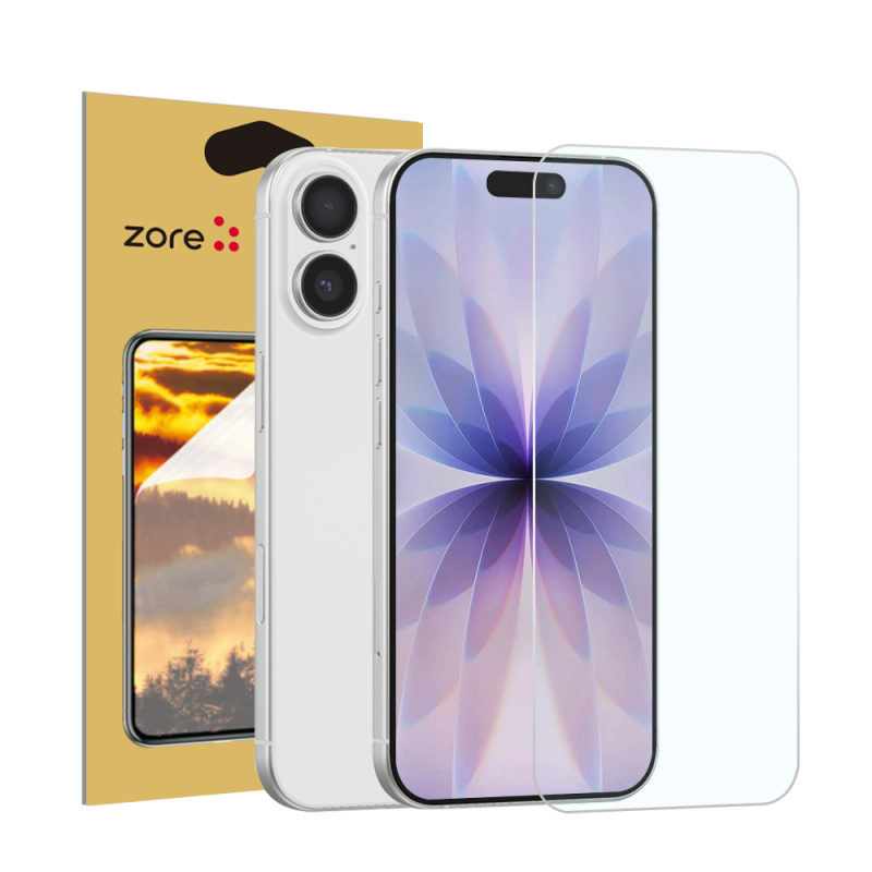 Apple iPhone 17 Zore Nano Micro Temperli Ekran Koruyucu - 7