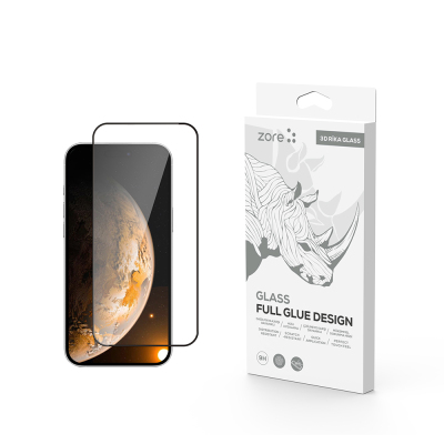 Apple iPhone 17 Zore Rika Premium Temperli Cam Ekran Koruyucu - 2