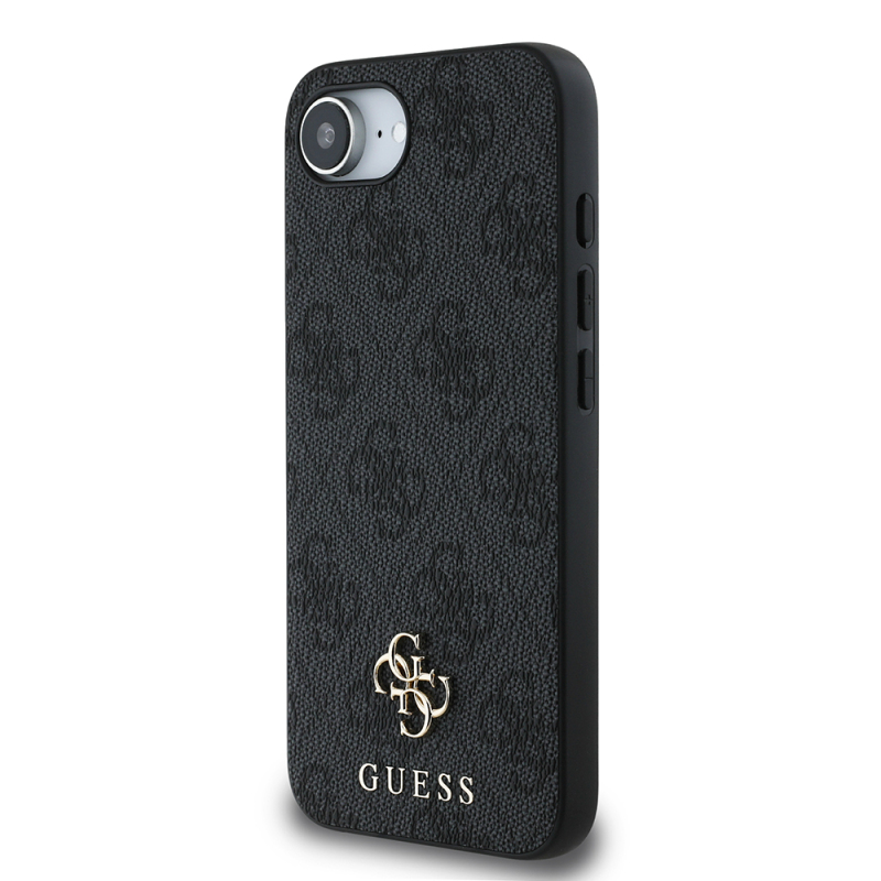 Apple iPhone 17E Case Guess Original Licensed M-safe Charging Feature Small 4G Classic Cover - 4