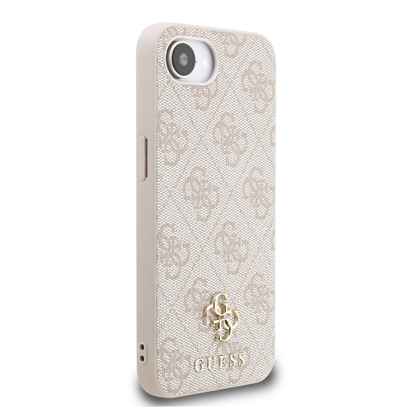 Apple iPhone 17E Case Guess Original Licensed M-safe Charging Feature Small 4G Classic Cover - 9