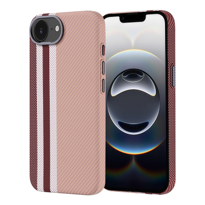 Apple iPhone 17E Case M-safe Charging Enabled Carbon Fiber Look Zore Next Cover - 1