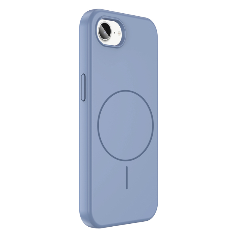 Apple iPhone 17E Case M-safe Charging Enabled Liquid Technology Wipeable Hard Cover Zore Kiwi - 4