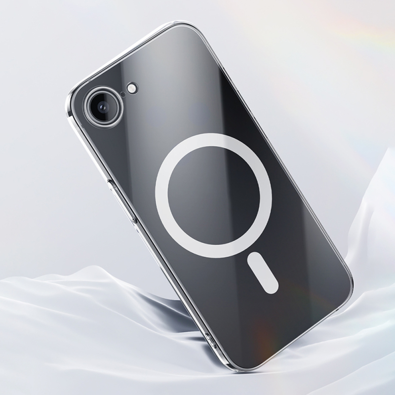  Apple iPhone 17E Case M-safe Charging Feature Benks Crystal Series Transparent Cover - 9