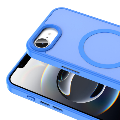 Apple iPhone 17E Case M-safe Charging Feature Matte Back Zore Sio Cover - 17