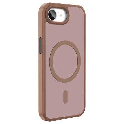 Apple iPhone 17E Case M-safe Charging Feature Matte Back Zore Sio Cover - 22