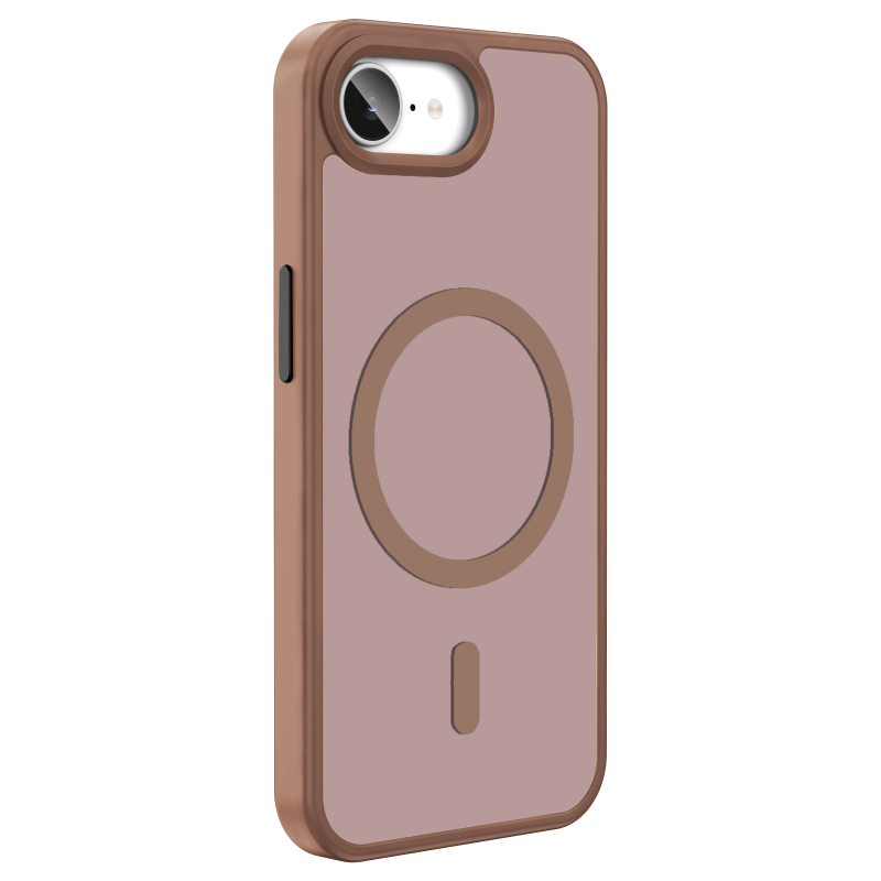 Apple iPhone 17E Case M-safe Charging Feature Matte Back Zore Sio Cover - 22