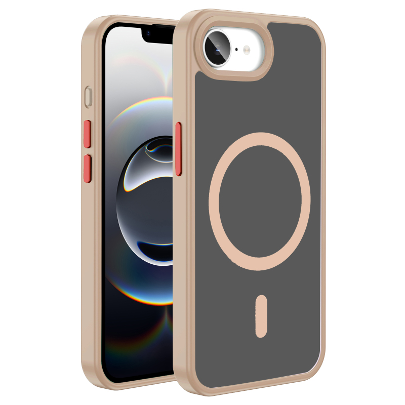 Apple iPhone 17E Case M-safe Charging Feature Matte Back Zore Sio Cover - 8