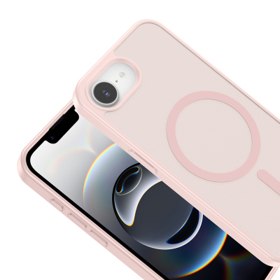 Apple iPhone 17E Case M-safe Charging Feature Zore Ballet Flat Cover - 12