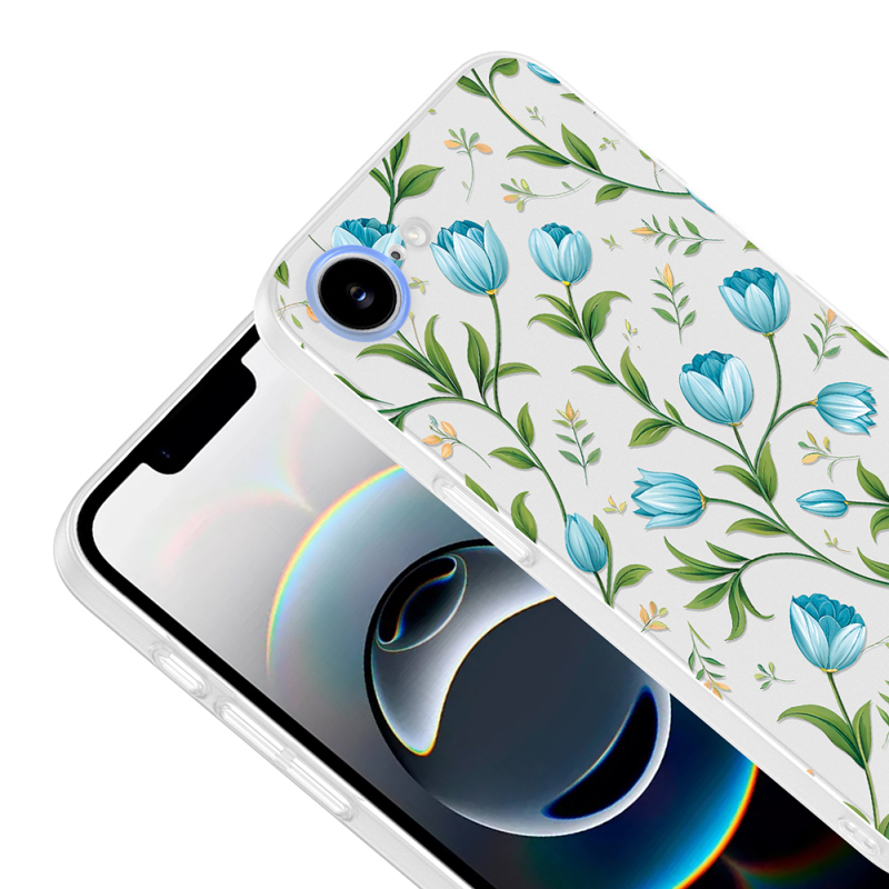 Apple iPhone 17E Case with Camera Protector, Patterned Zore Clip Cover - 10
